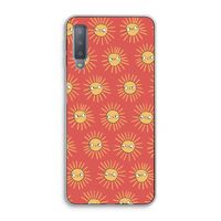 Zon: Samsung Galaxy A7 (2018) Transparant Hoesje