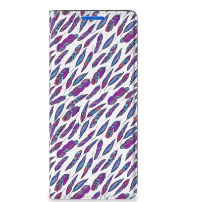 OPPO Reno 6 Pro Plus 5G | Hoesje met Magneet | Feathers Color