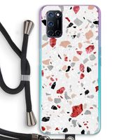 Terrazzo N°12: Oppo A52 Transparant Hoesje met koord