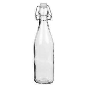 Alessandro Beugelfles/weckfles - glas - transparant - luchtdicht - 500 ml