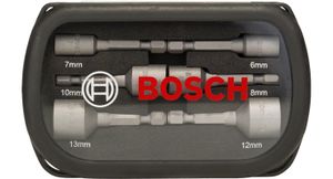 Bosch Accessoires Robuuste 1/4" Dopsleutelset | 50mm | 6-Dlg | 6 - 13 mm - 2608551079