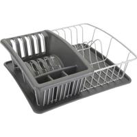 Metaltex Aquatex Plus Sinatra Design Afdruiprek Antraciet/Zilver - thumbnail