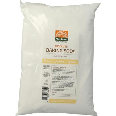 Mattisson Baking soda zuiveringszout natriumbicarbonaat