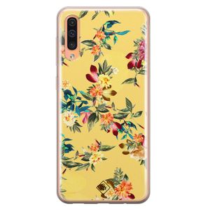 Samsung Galaxy A50/A30s siliconen hoesje - Floral days