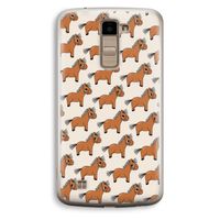 Pony: LG K10 (2016) Transparant Hoesje