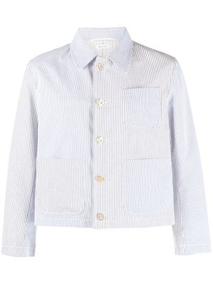Thom Browne veste Funmix à rayures - Bleu