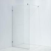 Saniclass Bellini Inloopdouche - scharnierbevestiging - 100x200cm - 8mm veiligheidsglas - anti kalk - chroom WALKINFIXCONNECT-100