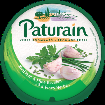 Paturain Verse Roomkaas Knoflook & Fijne Kruiden 150 g bij Jumbo