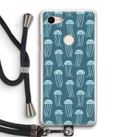 Kwallie: Pixel 3 Transparant Hoesje met koord