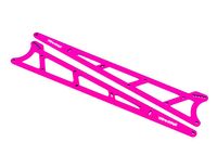 Traxxas - Side plates, wheelie bar, pink (aluminum) (2) (TRX-9462P) - thumbnail