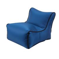 Waterdichte mini opblaasbare baby zetels SofaChair meubilair Bean Bag Seat kussen (marineblauw zetel)
