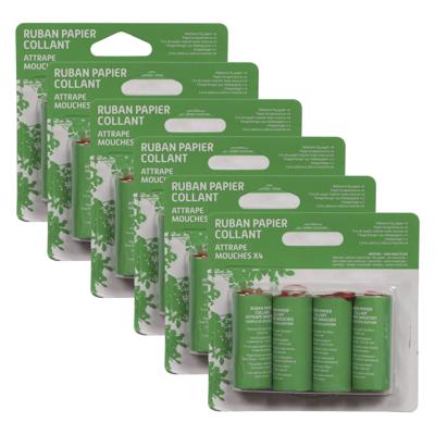 Luance Vliegenvanger - 24x stuks - plakstrips - insectenbestrijding - vliegen vangen