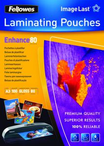 Fellowes lamineerhoes Enhance80 ft A3, 160 micron (2 x 80 micron), pak van 100 stuks