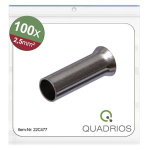 Quadrios 22C477 Adereindhulzen 2.5 mm² Ongeïsoleerd 100 stuk(s)