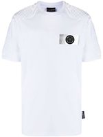 Plein Sport t-shirt à patch logo - Blanc