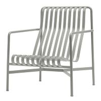 HAY Palissade Lounge Chair High - Lichtgrijs