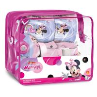 Mondo Disney minnie rolschaatsen met beschermset