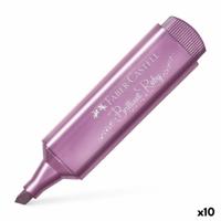 Markering Faber-Castell TEXTLINER 46 Roze Robijn (10 Stuks)