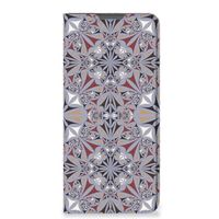 Motorola Moto E32 | Moto E32s Standcase Flower Tiles - thumbnail