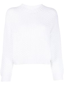 Emporio Armani pull à coupe ample - Blanc