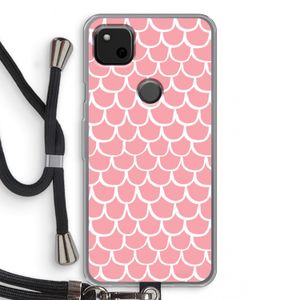 Dakpannetjes: Pixel 4a Transparant Hoesje met koord