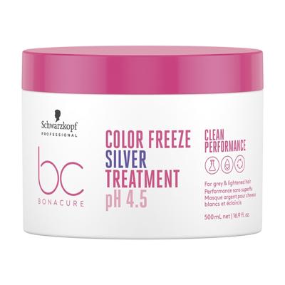 Schwarzkopf BonaCure Clean Performance Color Freeze Silver Treatment pH 4.5 500ml