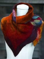 Color-Block Casual Scarf - thumbnail