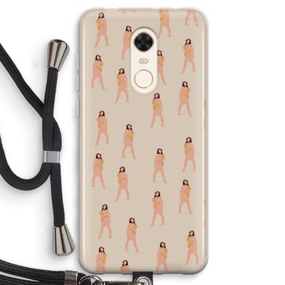 You're so golden: Xiaomi Redmi 5 Transparant Hoesje met koord