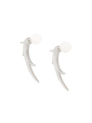 Shaun Leane boucles d'oreilles Cherry Blossom en argent Sterling