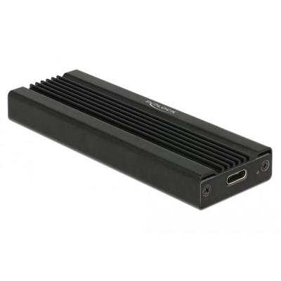 Delock 42600 M.2 SSD-behuizing USB-C, M.2 10 GBit/s M.2 PCIe NVMe 2280, 2260, 2230, 2242 42600