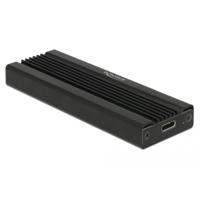 Delock 42600 M.2 SSD-behuizing USB-C, M.2 10 GBit/s M.2 PCIe NVMe 2280, 2260, 2230, 2242 42600