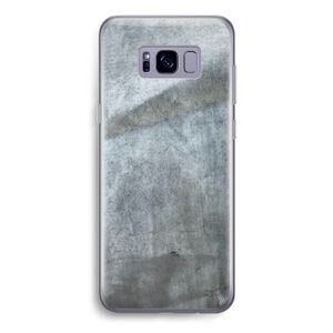 Grey Stone: Samsung Galaxy S8 Transparant Hoesje