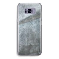 Grey Stone: Samsung Galaxy S8 Transparant Hoesje