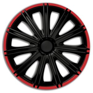 Wieldoppenset Nero R 14-inch zwart/rood 2211184