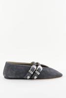 Le Monde Beryl ballerina's Claudia BCS-SUE-ANT anthracite Le Monde Beryl ballerina's Claudia BCS-SUE-ANT anthracite