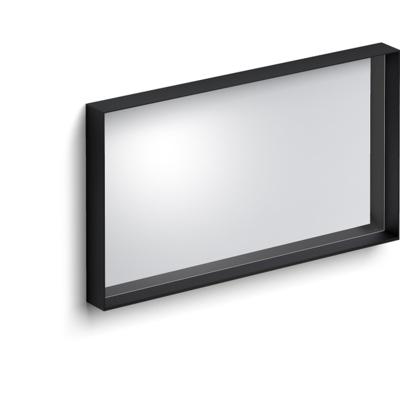 Clou Look at Me Spiegel - 90x50x8cm - rechthoek - mat zwart CL/08.09.090.21