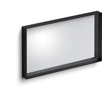 Clou Look at Me Spiegel - 90x50x8cm - rechthoek - mat zwart CL/08.09.090.21