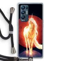 Last Unicorn: Oppo Find X3 Neo Transparant Hoesje met koord