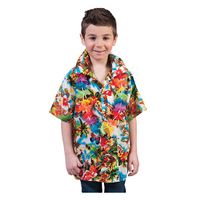 Hawaii feestkleding shirt kinderen 164  -