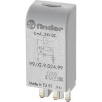 Finder Steekmodule Met LED 99.02.0.024.59 Geschikt voor model: Finder 96.04, Finder 96.02 Bulk 10 stuk(s)