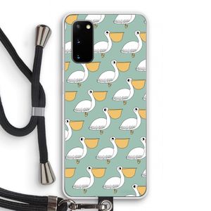 Pelican: Samsung Galaxy S20 Transparant Hoesje met koord