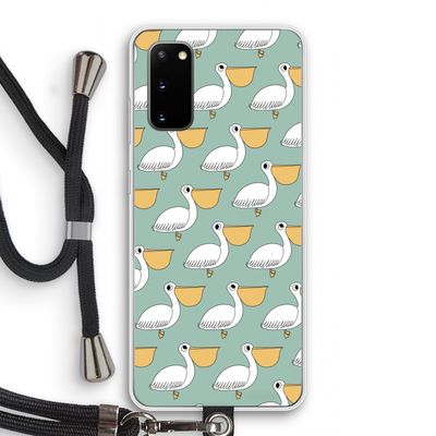 Pelican: Samsung Galaxy S20 Transparant Hoesje met koord