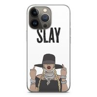 Slay All Day: iPhone 13 Pro Transparant Hoesje