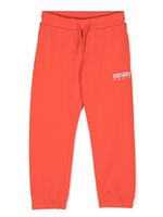 Kenzo Kids pantalon de jogging à logo brodé - Rouge