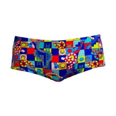 Funky Trunks Bored Games Classic Trunk zwembroek heren S Funky Trunks Bored Games Classic Trunk zwembroek heren S
