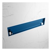 Wandnis Solid Surface Easy | In- en opbouw | 150x30x8 cm | 1 vak | Jeans