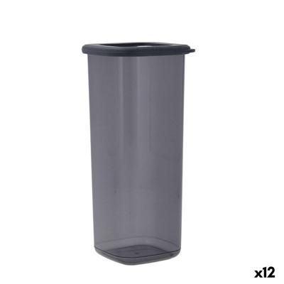 Voedselopslagcontainer Quid City Grijs 1,75 L Met deksel (12 Stuks)