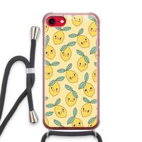 Citroenen: iPhone SE 2020 Transparant Hoesje met koord