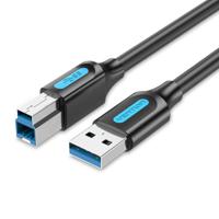 USB-kabel Vention COOBI Zwart 3 m (1 Stuks)
