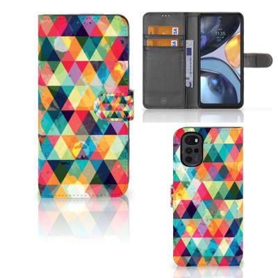 Motorola Moto G22 | Telefoon Hoesje | Geruit